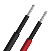 Câble électrique solaire photovoltaïque monoconducteur en cuivre étamé, isolation sans halogène, norme australienne SAA DC1500V, 62930 IEC131 H1Z2Z2-K