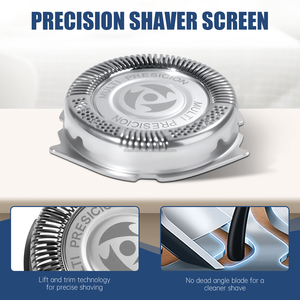 Lames de rechange Mishave pour rasoirs SH50 PH5000 en acier inoxydable - Product Image 5