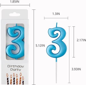 Número <span class=keywords><strong>de</strong></span> velas-Cuenta 0-9 Velas <span class=keywords><strong>de</strong></span> <span class=keywords><strong>cumpleaños</strong></span> <span class=keywords><strong>de</strong></span> color sólido <span class=keywords><strong>para</strong></span> pasteles <span class=keywords><strong>Decoración</strong></span> <span class=keywords><strong>de</strong></span> pasteles <span class=keywords><strong>de</strong></span> aniversario <span class=keywords><strong>para</strong></span> niños Mujeres o hombres - Product Image 2