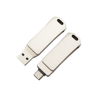 Flash Disk Kecepatan Tinggi Tipe C USB Flash Drive 128Gb 3.0 USB Memory Stick
