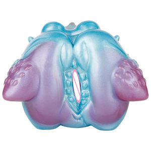 FAAK Drop Shipping nuovo Silicone liquido <span class=keywords><strong>Sex</strong></span> Toy per gli uomini <span class=keywords><strong>Sex</strong></span> Anus bambole blu coniglio maschio masturbazione aereo Cup - Product Image 2