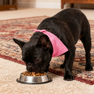 تخفيضات كبيرة على رباط كلب فاخر مخصص من الاكسسوارات القطنية البيضاء مع اسم وشعار طباعة بالتسامي للصيف - Product Image 2