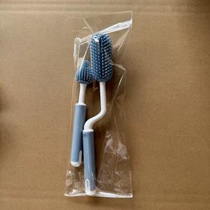 Juego de cepillos de silicona para biberones con limpiador de pajitas y tetinas para la limpieza de biberones y accesorios para bebés - Product Image 3