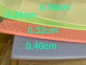 แผ่นพลาสติกเทอร์โมพลาสติกแบบเจาะรูสำหรับการแพทย์ กายภาพบำบัด และการฟื้นฟู สามารถขึ้นรูปได้ มีสีสัน - Product Image 6