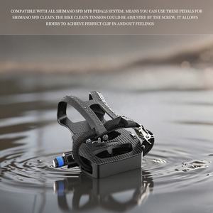 <span class=keywords><strong>Pedales</strong></span> de Bicicleta de Carretera BMX LEWEE LW-PP165 <span class=keywords><strong>Baratos</strong></span>, Aleación de Aluminio Ultraligera, Rodamientos Sellados Resistentes al Agua con Clips para los Dedos - Product Image 4