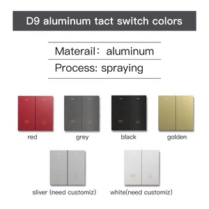 Sistema Inteligente de habitación de hotel personalizado, interruptor zigbee, tuya, WIFI, interruptor inteligente de 8 entradas, panel de 6 interruptores de luz - Product Image 5