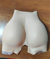 Sexy Damen Fake Butt Lifter Shapewear Hüft-Panties mit Falschem Po-Polster, Hochgeschnittene Silikon-Formwäsche für einen Größeren Po