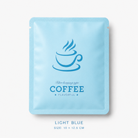 Sachets de thé en Mylar imprimés sur mesure 3x4, thermoscellables, à trois soudures latérales, mini-filtres à café anti-goutte, petits sachets d'emballage de thé mats