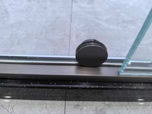 Cabine de <span class=keywords><strong>douche</strong></span> en forme d'éventail de style italien minimaliste et luxueuse, sur mesure. - Product Image 3