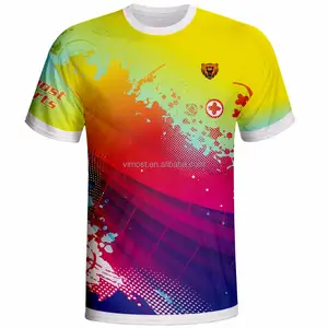 Customize Bright Colors Cricket Jersey From Chinese Manufacturer