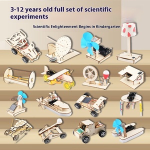 Pequeño juego <span class=keywords><strong>de</strong></span> experimentos <span class=keywords><strong>de</strong></span> ciencia DIY para estudiantes <span class=keywords><strong>de</strong></span> escuela primaria física creativa para niños invención hecha a mano ciencia intermitente - Product Image 3