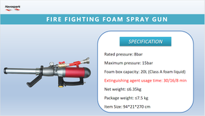 Buse à eau et à mousse d'<span class=keywords><strong>extincteur</strong></span> multifonctionnel approuvé par CE pour une lutte efficace contre l'incendie - Product Image 5