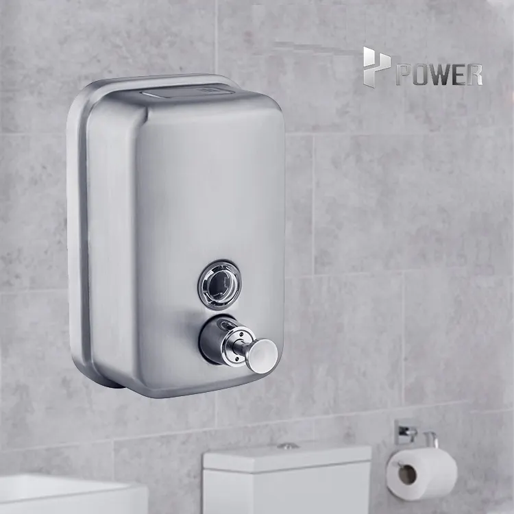 1000ml/1200ml Wall Mounted 304 aço inoxidável Sink Kitchen Soap Dispenser