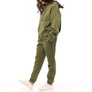 Conjunto Deportivo Informal de Invierno Personalizado, Estampado, 100% Algodón, Sudadera con Capucha Extra Grande y Pantalones Deportivos de Felpa Francesa - Product Image 6