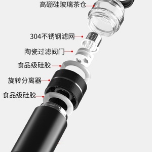 Smart Insulated Vacuum Water Bottle LED Display Tea Infuser 500ml Capacity 12-24hrs Thermal Insulation Stainless Steel <b>Flask</b> - Product Image 6