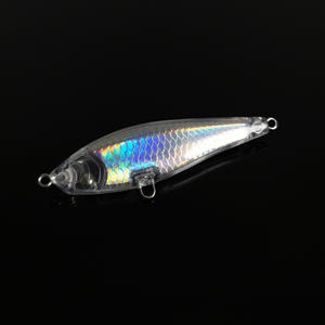 Corps de leurre vierge YO-ZURI japonais 7g 7cm non imprimé, à coulée lente, revêtement laser 3D, pour <span class=keywords><strong>peinture</strong></span> DIY - Product Image 2