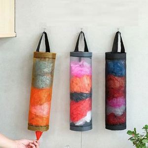 Wall Mounted Plastic Kitchen Organizer, Dustproof and Reusable, Hanging Storage Bag - Product Image 2