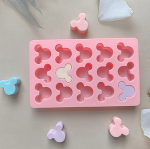 Moule en silicone tête de souris mignon et économique à 15 cavités pour chocolat, ustensiles de cuisson, moule en résine, moule en silicone pour résine, bac à glaçons DIY - Product Image 3