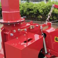 Broyeur de branches et de feuilles hydraulique professionnel de 8 pouces, 20 ch, 50 ch, entraîné par prise de force, broyeur de bois Wc 8