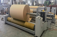 Tube de papier Machine à enrouler la découpeuse de protection des bords de papier Machine à enrouler les rouleaux de papier