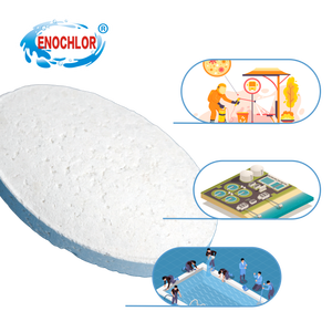 NSF 인증 SDIC 정제 - 고순도 원료, 음용수 비상 소독용으로 승인됨, 안전하고 신뢰할 수 있음. - Product Image 1