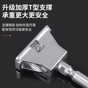 Invisible Shelf Support Zinc Alloy Heavy Duty Concealed Wall Mount For <b>Cupboard</b> - Product Image 1