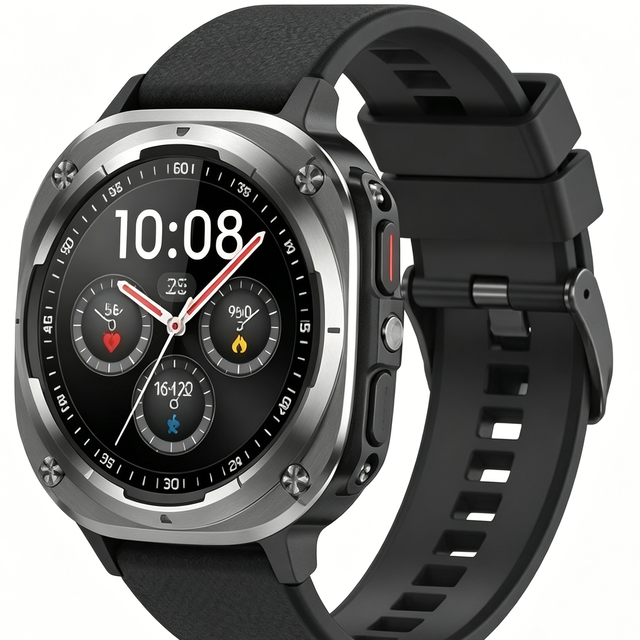 Powerful Smart Watch 2026 1.39" Accurate Heart Rate Multi-Sport BT Call IP68 430mAh Bright Flashlight Smartwatch