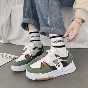 Zapatos Blancos de Suela Gruesa para Mujer, Estilo Casual, Combinables con Todo, para Primavera y Otoño, Modelo S26 - Product Image 1