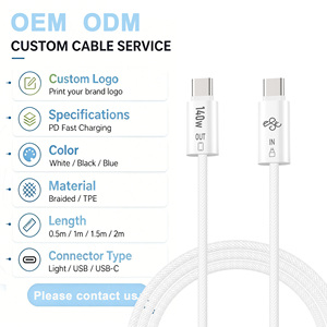<span class=keywords><strong>Cable</strong></span> USB C a C de 140W con Protocolo PPS, <span class=keywords><strong>Cable</strong></span> Trenzado de Carga Rápida, Reconocimiento Automático de Múltiples Marcas de Teléfonos, para <span class=keywords><strong>Samsung</strong></span>, iPhone, Laptop - Product Image 2