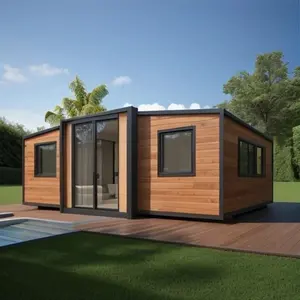 Office building project storage foldable home 3 bed room container house china expandable steel container house mobile bar cafe