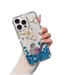 Para <span class=keywords><strong>Samsung</strong></span> S24 funda de teléfono móvil de gama alta taladro de cristal funda protectora anticaída para <span class=keywords><strong>Samsung</strong></span> A72 note20attr funda de teléfono - Product Image 1