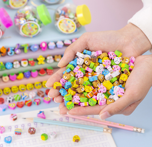 50 Miếng Sáng Tạo Đáng Yêu Trường Tiểu Học Trái Cây Động Vật Da Voi Sassafras Cao Su Tẩy Cho Mẫu Giáo Học Sinh - Product Image 3