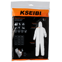 Combinaisons de travail jetables KSEIBI, uniforme avec capuche, vêtements de travail jetables de haute qualité avec capuche pour les travaux industriels et de peinture