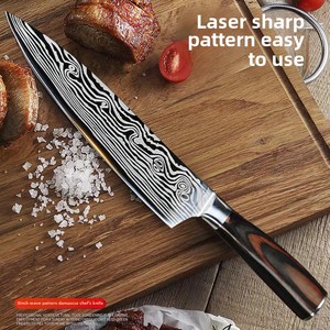 Coltello da <span class=keywords><strong>Cucina</strong></span> Multiuso Giapponese per Sashimi con Manico in Legno Personalizzato Acciaio Inossidabile Opzioni OEM <span class=keywords><strong>Coltelli</strong></span> da Chef - Product Image 4