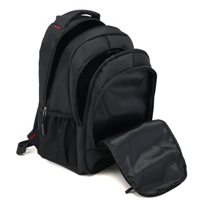 Laptop <b>Backpack</b> Unisex Large Capacity With Usb Port For Travel Business School Solid Color Black Red Green Blue Orange - Product Image 4