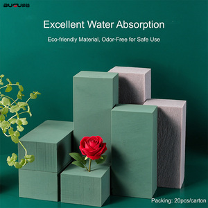 Mousse florale verte pour arrangements floraux, mousse florale pour fleurs artificielles, fournitures pour fleuristes, blocs de mousse florale - Product Image 1