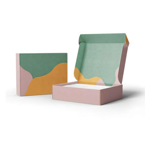 Scatola di Spedizione in Cartone Ondulato Personalizzata con Logo, Confezione Regalo per Matrimonio in Carta di Alta Qualità - Product Image 1