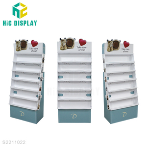 Snack siêu thị giấy hiển thị giá hạt bánh mì hiển thị giá cà phê kẹo khoai Tây Chip sàn Pallet hiển thị - Product Image 4