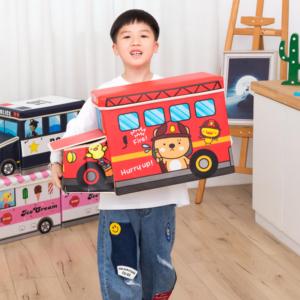 Moderno Banco Puf Otomano de Almacenamiento para Habitación Infantil con Diseño Plegable para Uso en Apartamentos y Escuelas Almacenamiento de Peluches - Product Image 4