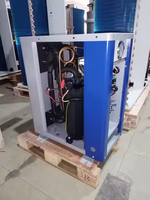 Chauffe-eau à pompe à chaleur géothermique Folansi pour hôtels, sans réservoir, haute efficacité énergétique, 7KW COP 4.0-4.5, acier inoxydable