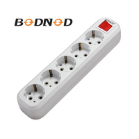 Toma de corriente de 2-6 entradas para robot eléctrico, con cable de 1,5 M/3M/5M/7M, Europa