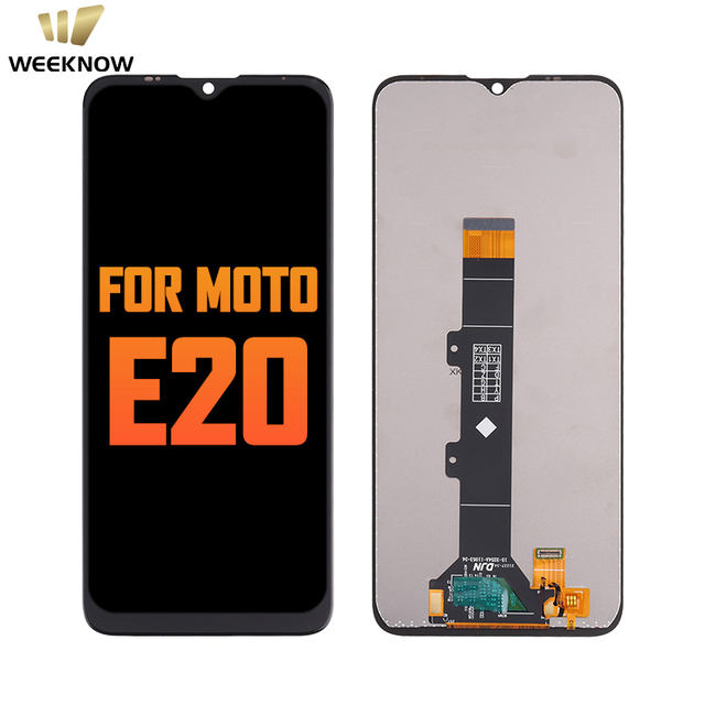 Wholesale TFT Mobile Phone LCD for Motorola Moto E20 LCD Display Touch Screen Digitizer Assembly Replacement With Frame