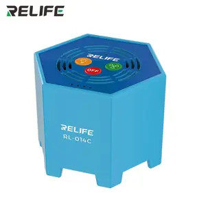 RELIFE RL-014C 2 in 1 akıllı kür ışık soğutma fanı + UV kür lambası cep telefonu anakart onarım aracı için