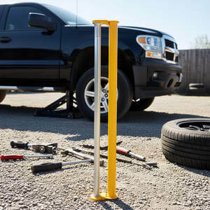 Démonte-pneus 46,3 pouces en acier, outil à percussion portable pour le démontage des pneus de voiture, camion et remorque - Product Image 2