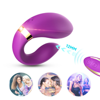 Fabricant de jouets pour adultes TMM, vibrateurs à double vibration avec télécommande, vibrateurs G-spot, étanches IPX6, jouets sexuels pour couples, pour jeux en duo