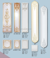 BD-8481-C en gros mousse LED conceptions moule plâtre plafond PU artistique mur meubles ornement accessoires par Guanyu