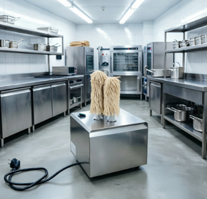 Machine automatique de polissage de verres pour bar et cuisine, avec plusieurs brosses, sécheuse à verres à vin pour l'hôtellerie et la restauration - Product Image 3
