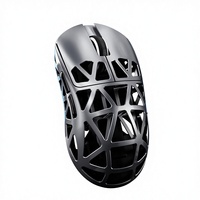 Attack Shark R2 Mouse Nirkabel Paduan Magnesium PAW3950 Ringan untuk Gaming E-sports Tri-Mode 4K/8K 6 Tombol Ergonomis