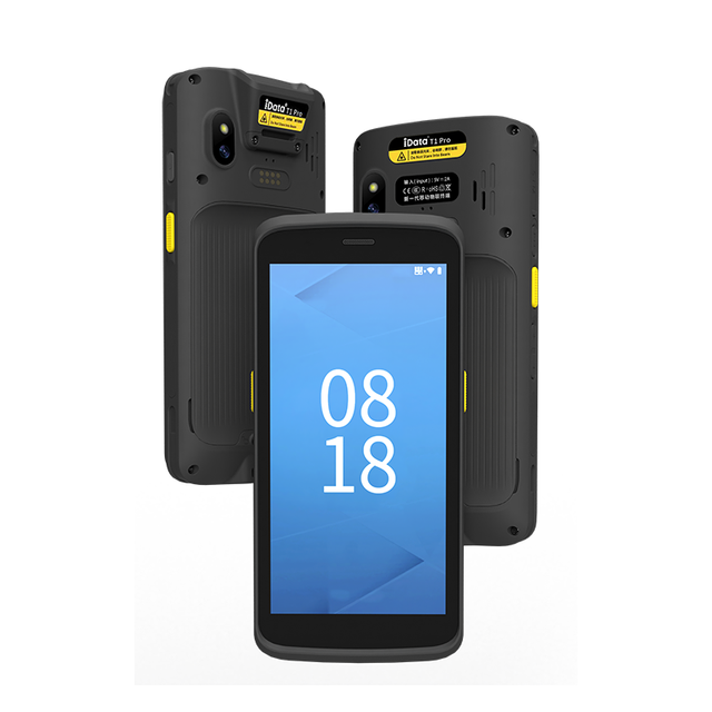 IData T1 Pro IP67 Rugged Android 14 PDA Barcode Scanner 1D 2D Handheld Terminal for Warehouse Inventory Logistics