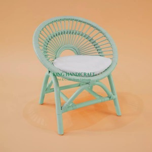 Chaise vintage en rotin biologique de haute qualité au design moderne pour chambre d'enfant, cuisine, décoration d'intérieur, vente en gros pour l'extérieur - Product Image 4